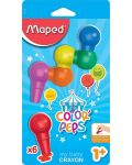 Комплект пастели Maped Color Peps - Еarly Age, 6 цвята  - 1t